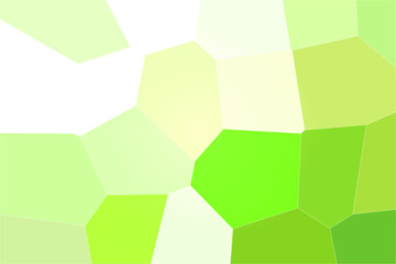 Fototapeta na wymiar Handsome abstract illustration of olive, white, green and yellow Gigant hexagon. Beautiful background for your work.