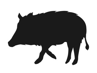猪シルエット