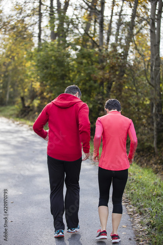 Running Free In Germanys Outdoor >> Young Couple Running On The Sunny Day In The Autumn Forest Of The Running Free In Germanys Outdoor >> Young Couple Running On The Sunny Day In The Autumn Forest Of The