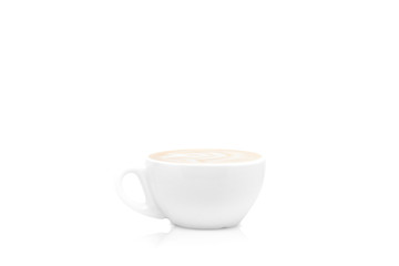 Coffee cup isolated on white background