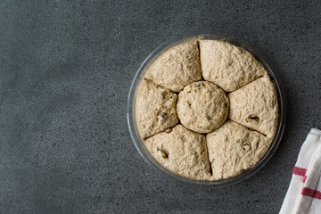 Round Halva / Helva with Pistachio / Kurek Helvasi - obrazy, fototapety, plakaty