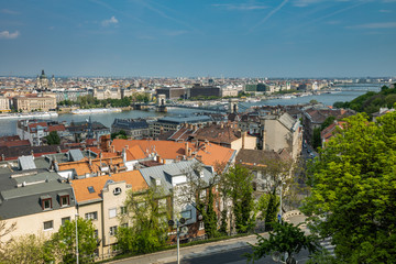 Fototapeta premium les toits de Budapest 2
