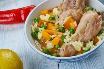 Iraqi Carrot Rice