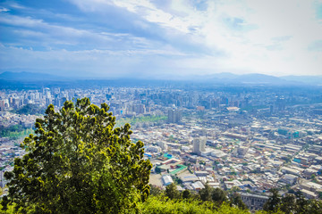 Lookout - City of Santiago - Chile