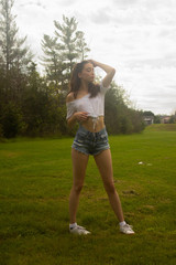 millennial lifestyle summer Jean shorts