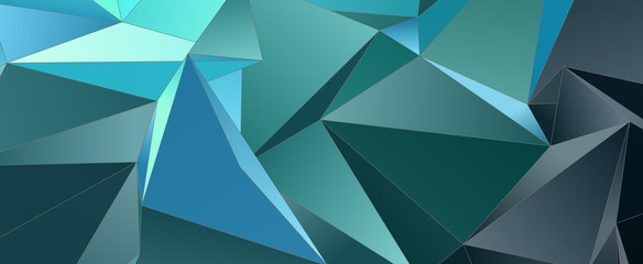 Triangular 3d, modern background