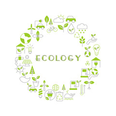 Recycling ecological concept