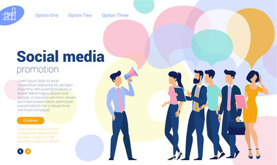 Megaphone alert  concept