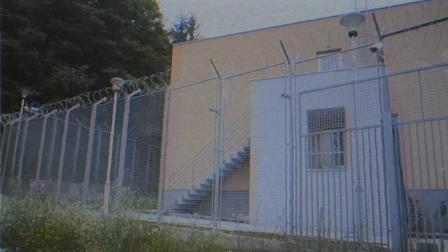 high-security prison-like modern compound prison