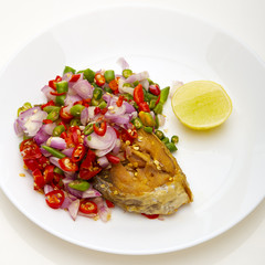 Spicy Deep Fried Salted Fish