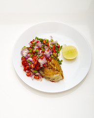 Spicy Deep Fried Salted Fish