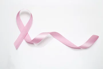 Pink breast cancer ribbon © 1981 Rustic Studio