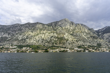 Fototapeta na wymiar Beautiful Landscape and Sea in Montenegro