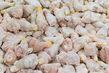 Frozen chicken thighs