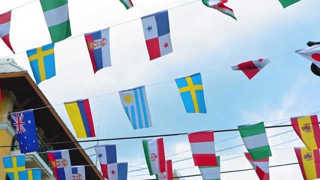 national symbols, flags of all countries of the world