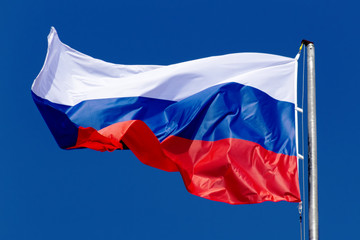 Waving flag of the Russian Federation