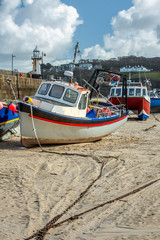 Fishing Boat St Ives Harbour, Cornwall