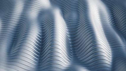 Fototapeta na wymiar Gray background with lines. 3d illustration, 3d rendering.