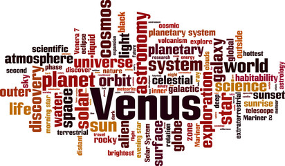 Venus word cloud