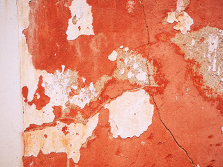 Red Pompeii wall