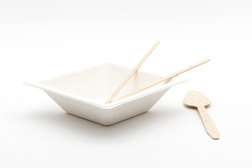 Bio Geschirrr aus Zuckerrohr