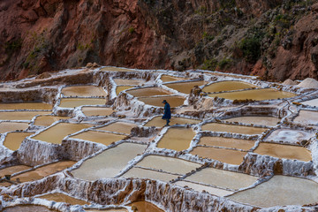 Obraz premium Salt Mining