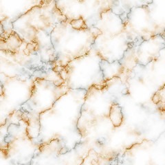 White, gray and golden marble texture. Vector background