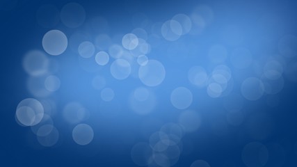 Abstract background blue blur gradient with bright clean and bokeh