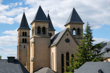 Fototapeta na wymiar The Basilica of the Abbey of Echternach