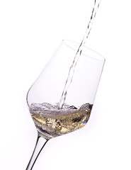 Copa de vino blanco