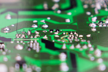 Circuit board. Electronic computer hardware technology.