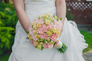 bridal bouquet of flowers