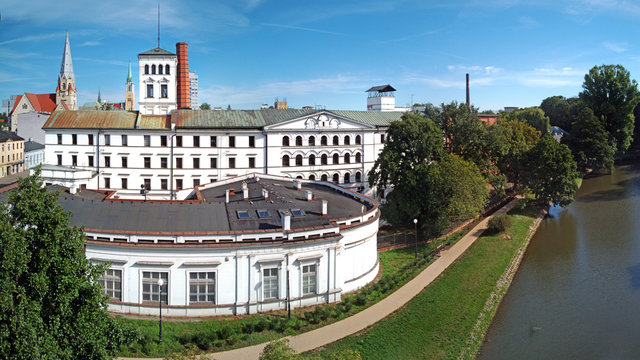 Fototapeta Łódź, Polska. Biała Fabryka.