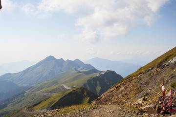 горы Розы Хутор, montains