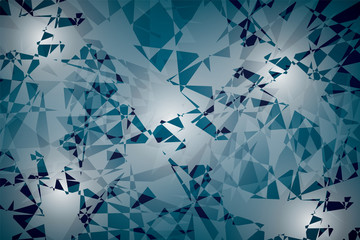 abstract background of random geometric shapes, spots of light