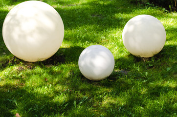 Шары в парке