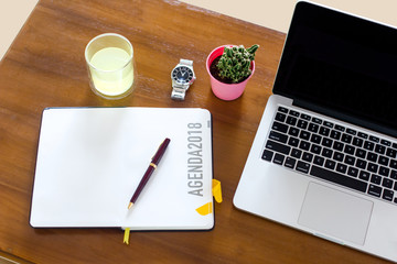 2026 Agenda Working Desk