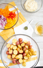 Potato Salad Ingredients - Bright & Fresh Imgredients