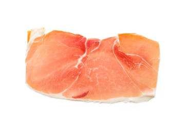 Italian prosciutto crudo or jamon.
