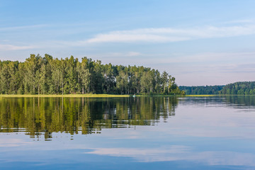 picturesque beauty of the Russian Lake Seliger