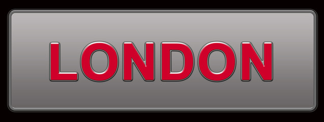 London License Plate illustration