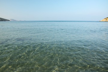 Aegean Sea in Kusadasi, Turkey