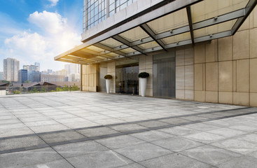 The Plaza entrance hall is in the financial center, Chengdu, Plaza.
