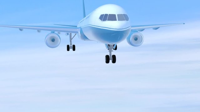 Самолет небо 1 ракурс 2