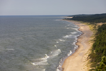 A beach on the Baltic Sea