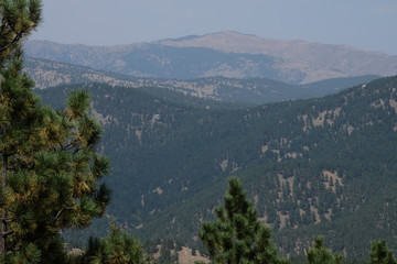 A View Through the Mountains