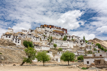 Thiksey Monastery in Ladakh, India.