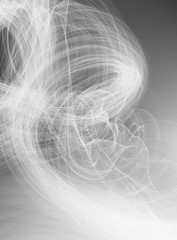 Smoke background bright elegant curve wavy template design