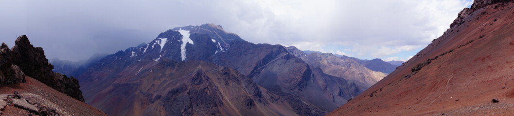 Fototapeta na wymiar Andes mountain range