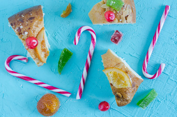 Kings cake, spanish traditional sweet to eat.